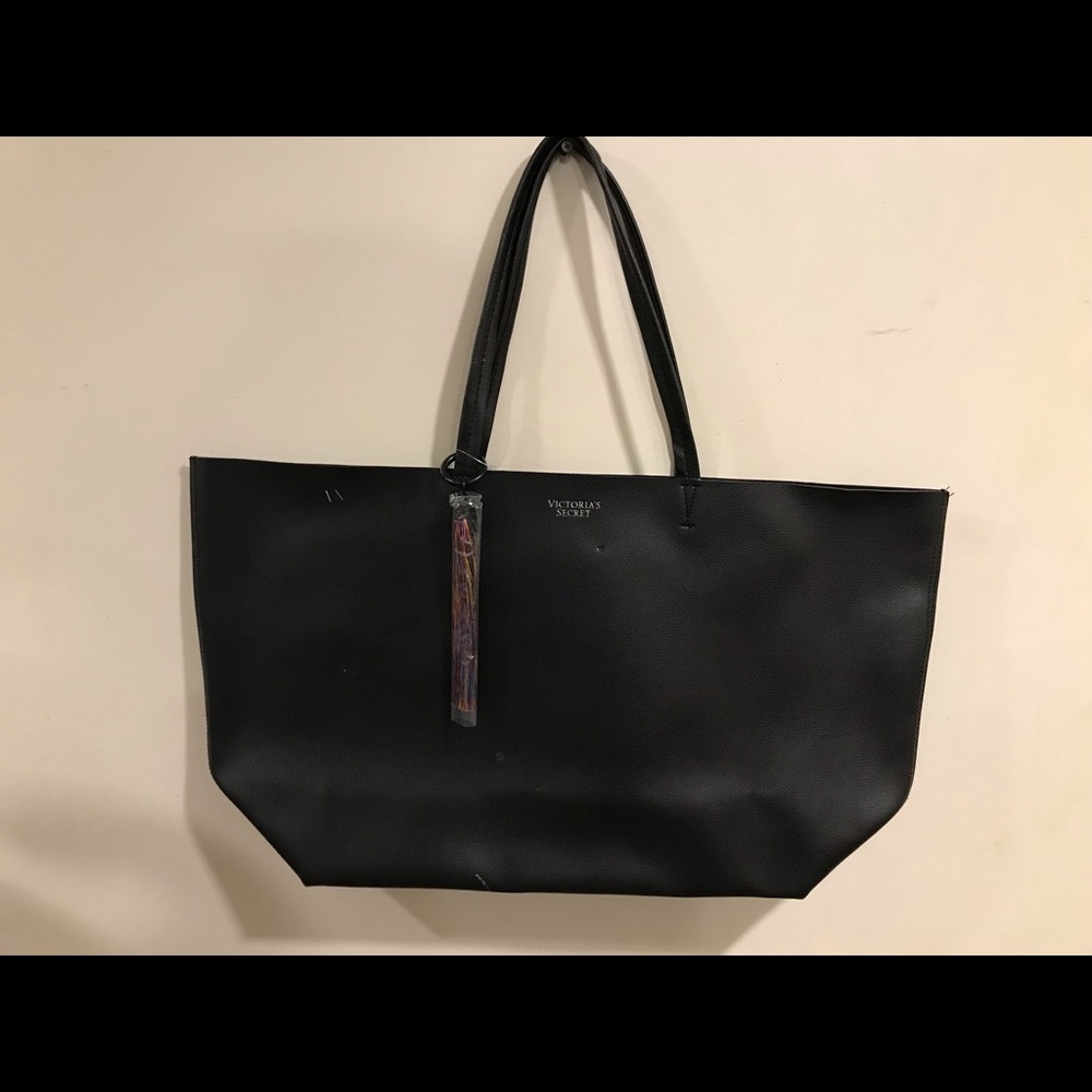 Victoria Secret black tote bag